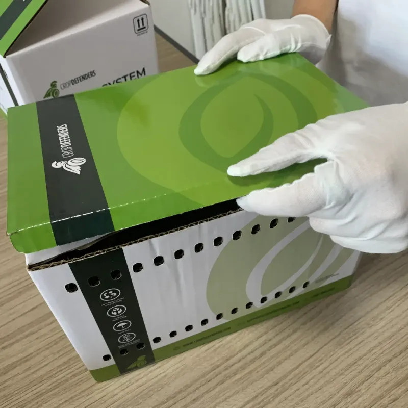 ZMJ Packaging поставляет индивидуальную коробку из дышащего гофрокартона для бразильского биотехнологического проекта