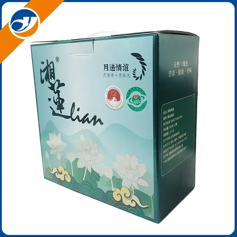 Ручная подарочная коробка из гофрированной бумаги