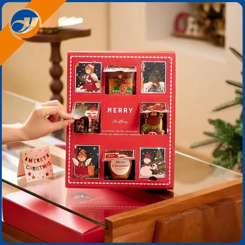 Бумажная рождественская подарочная слепая коробка